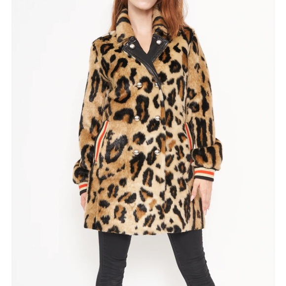BNWT Furious Fur: Reversible faux leopard jacket - Picture 2 of 3